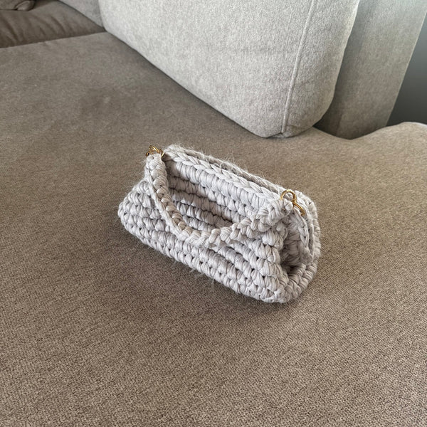 The Fave (Clutch Edition) - Stormy Mohair