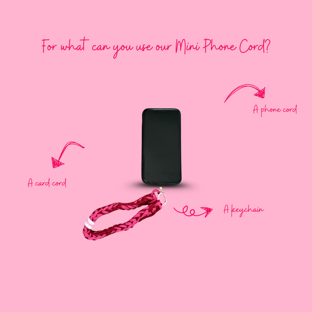 The Phone Cord Mini - Wine