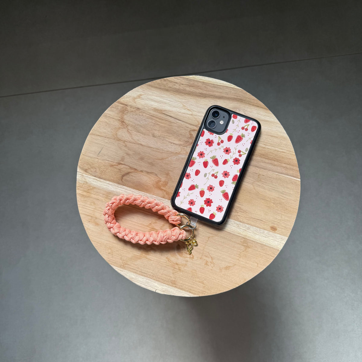 The Phone Strap - Peach
