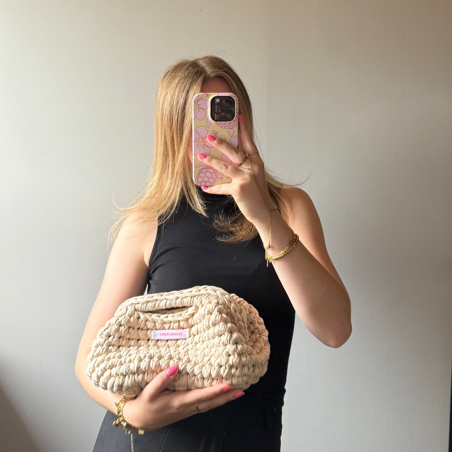 The Fave Clutch - Oat