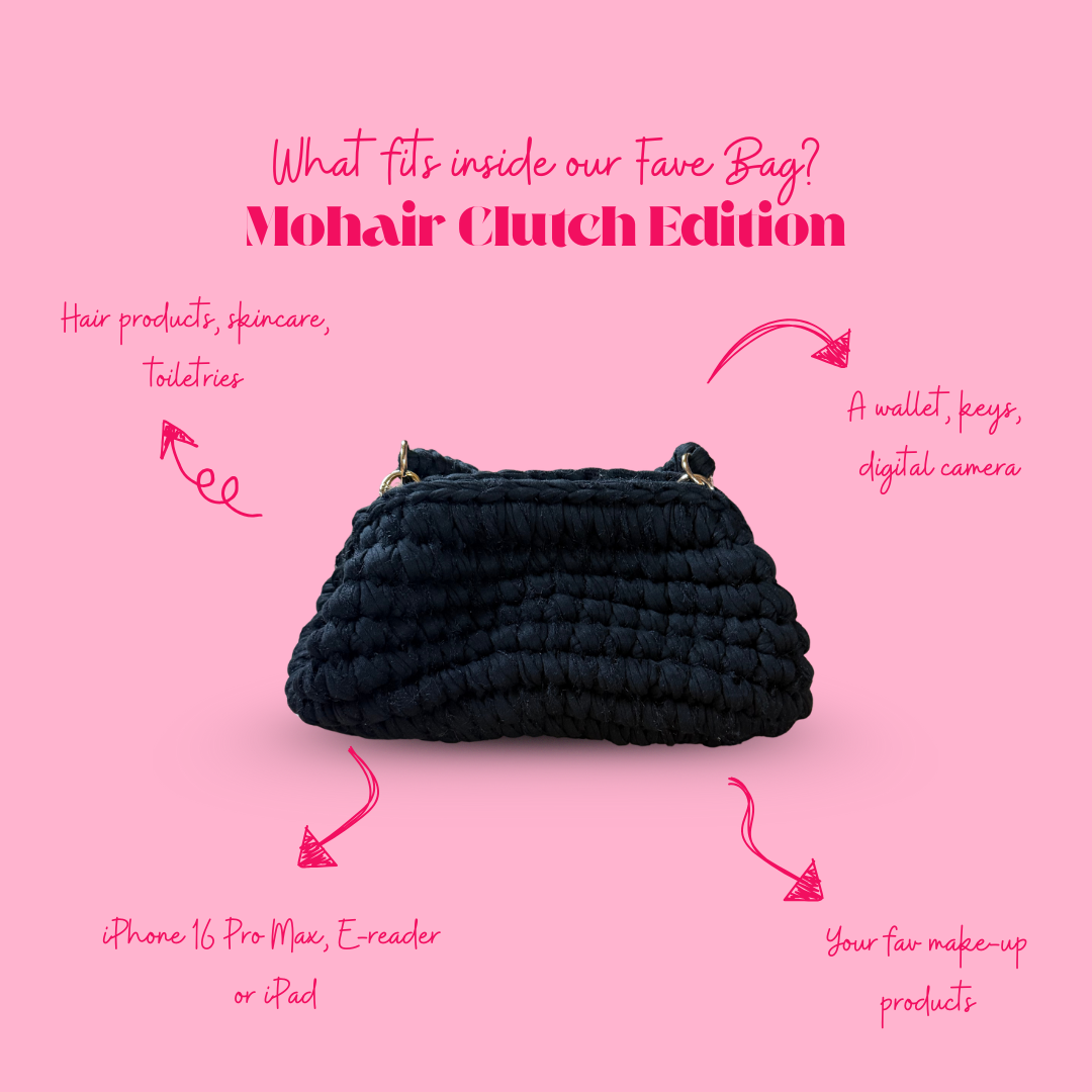 The Fave (Clutch Edition) - Night Mohair