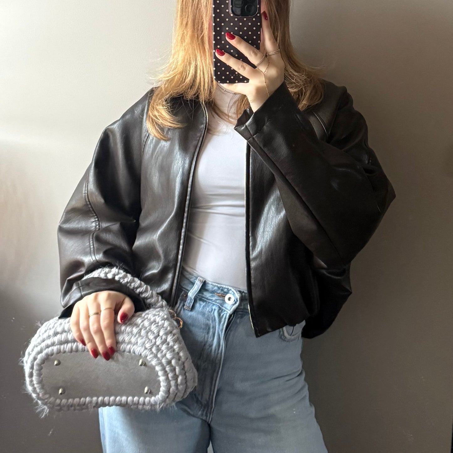 The Fave (Clutch Edition) - Stormy Mohair